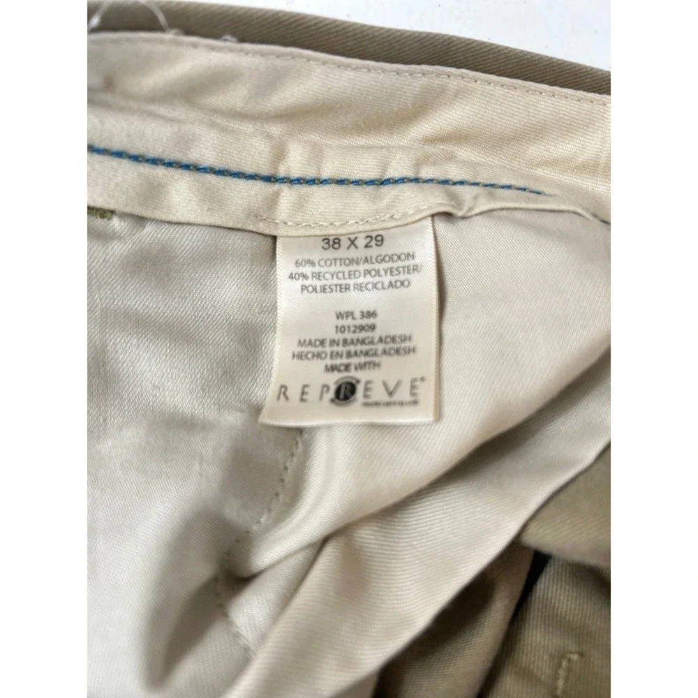 Haggar Men's Life Khaki Straight Fit Comfort Pant Size 38x29